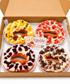 Pretzel Kem Ngọt – Hộp 4 Bánh | Sweet Cream Pretzel
